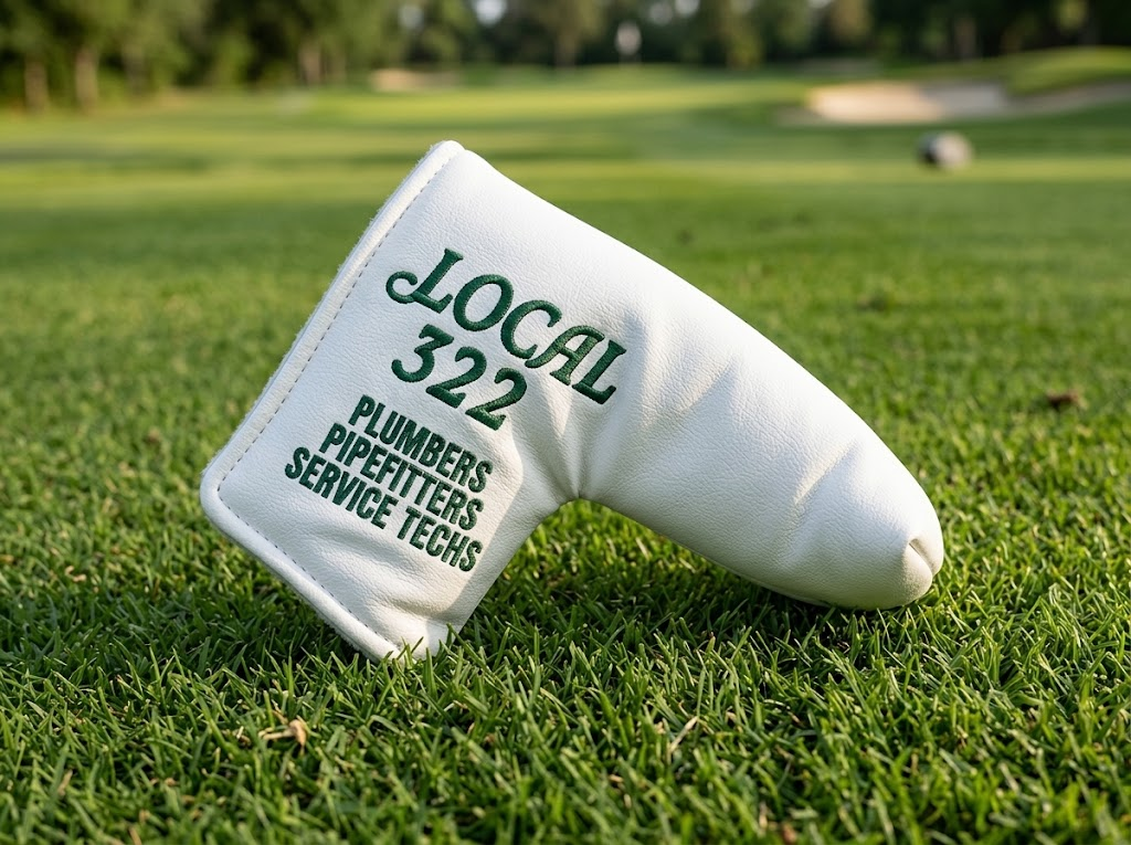 Local 322 Custom Blade Putter Cover